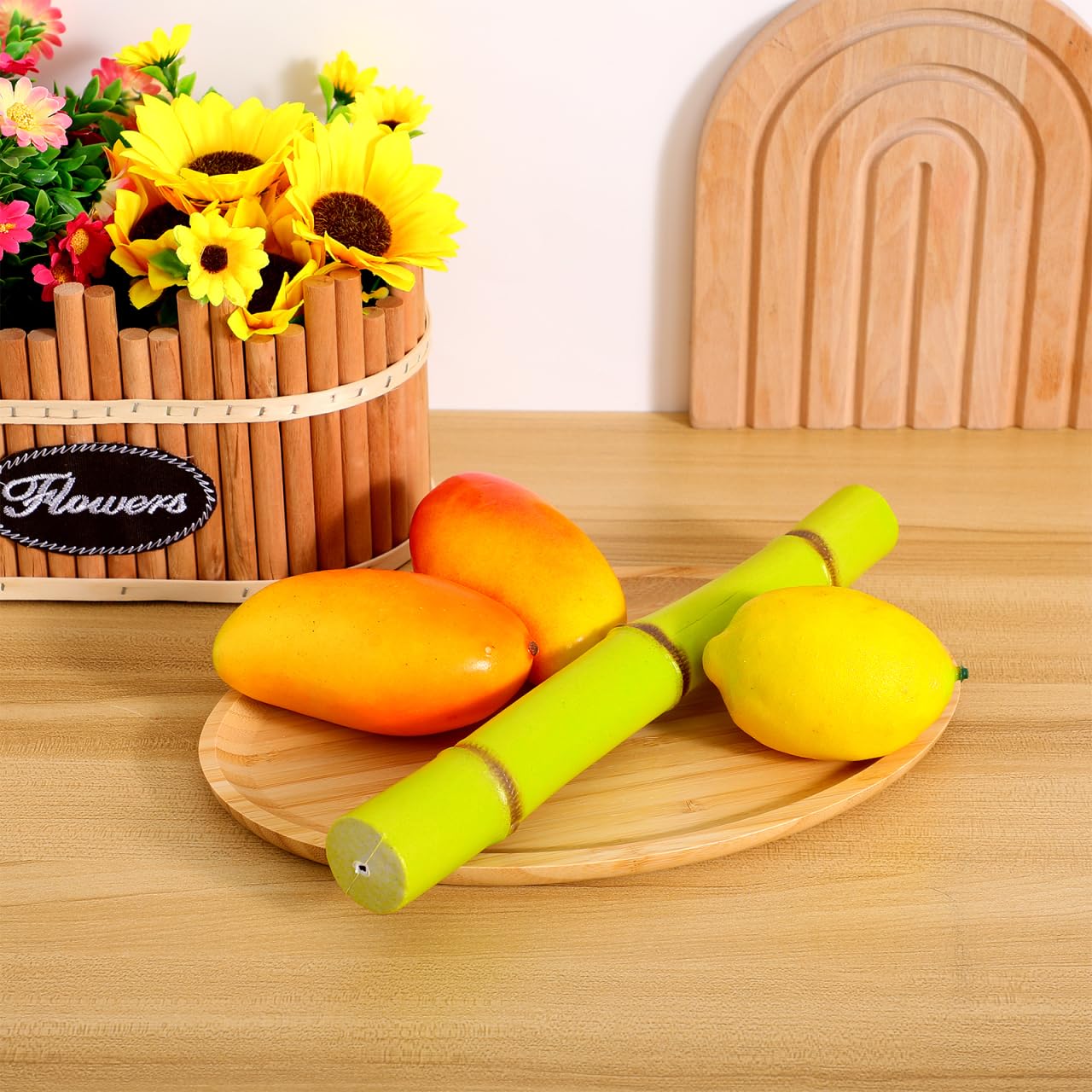 Amazon.com: Totority Fake Sugarcane, Artificial Sugarcane